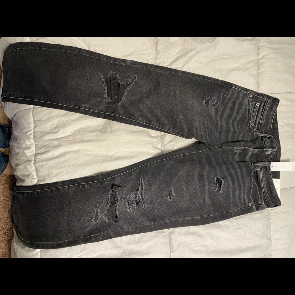 American Eagle black skinny jeans
